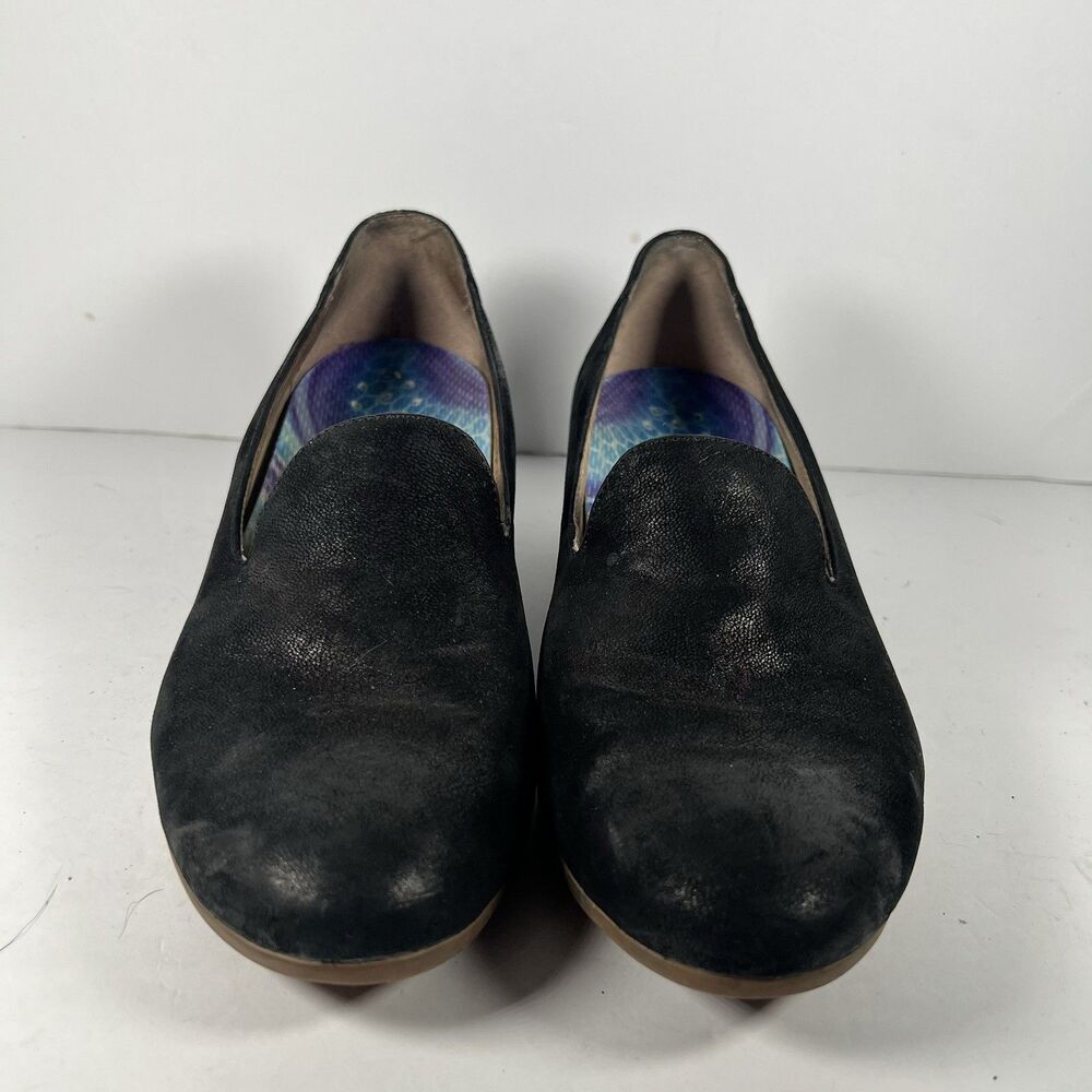 Dansko Preston Slip On Black Block Heel Slip On Casual Shoes Women's 37 (US 7) - Picture 2 of 8